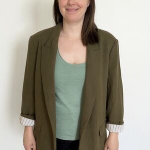 Zara Olive Women's Blazer